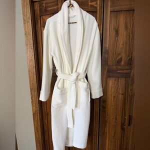 Cozy Earth Waffle-Knit Robe with Belt